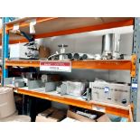 Large quantity of catering appliances, equipment to racking