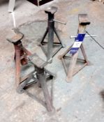 4 x Various axel stands