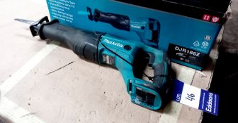 Makita DJR186 reciprocator saw (no battery)