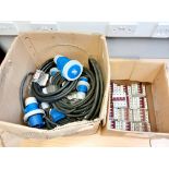 Quantity of (new) electrical extension cable & switches