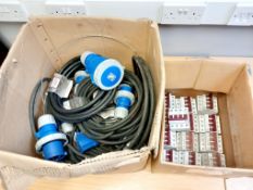 Quantity of (new) electrical extension cable & switches