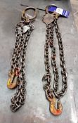 2 x Lifting chains