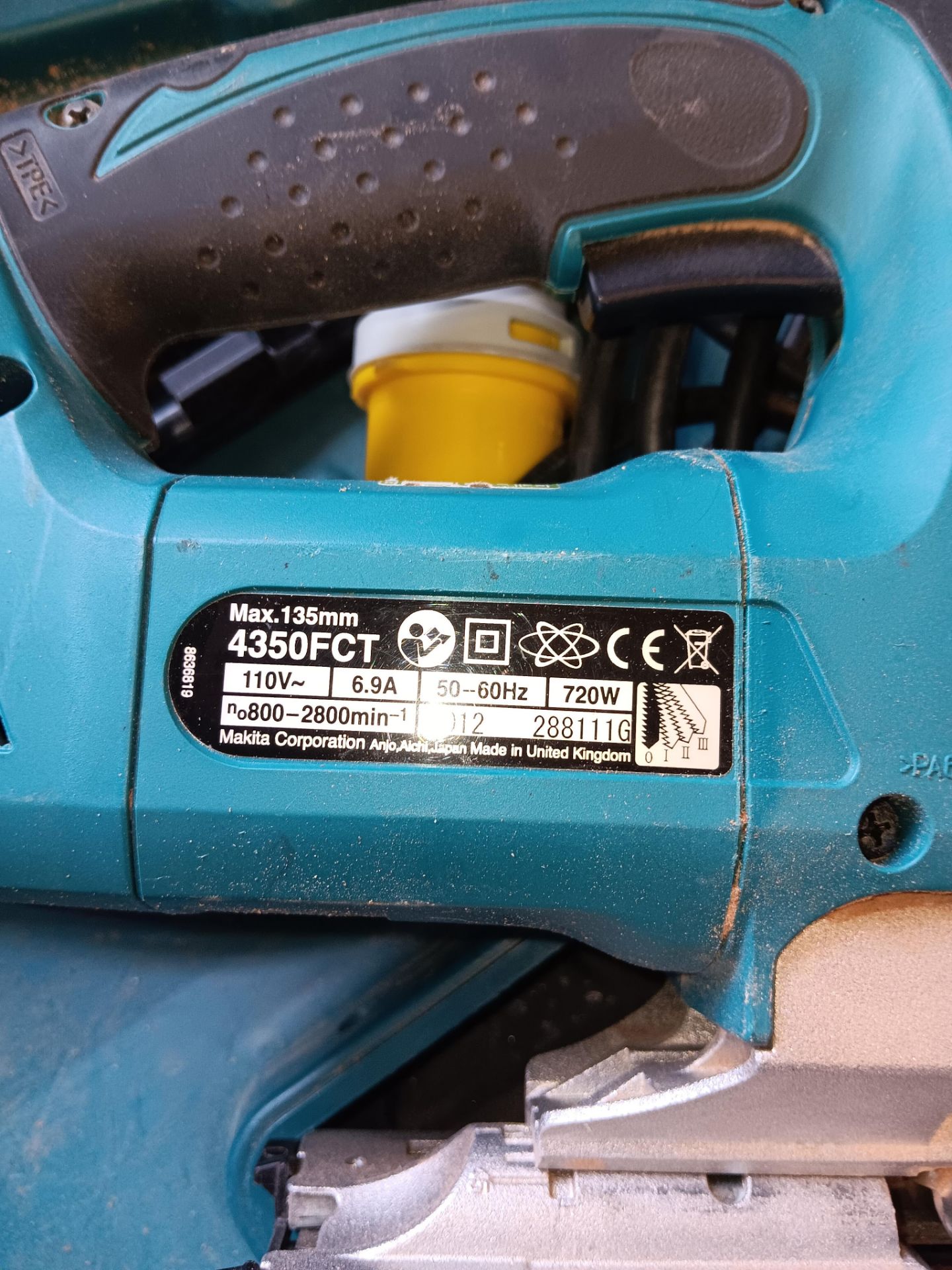 Makita 4350FCT 110v Jigsaw - Image 4 of 6