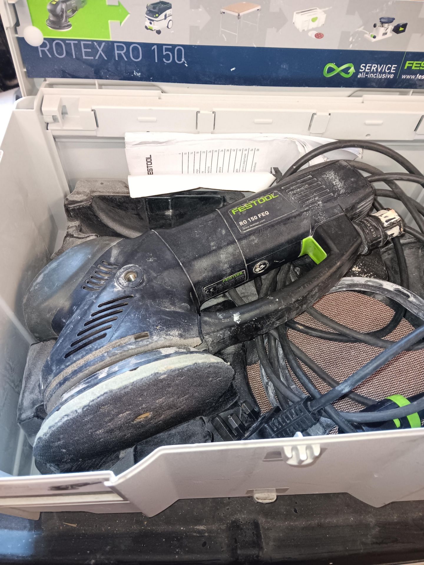 Festool Rotex RO150 FEQ electric sander 240v