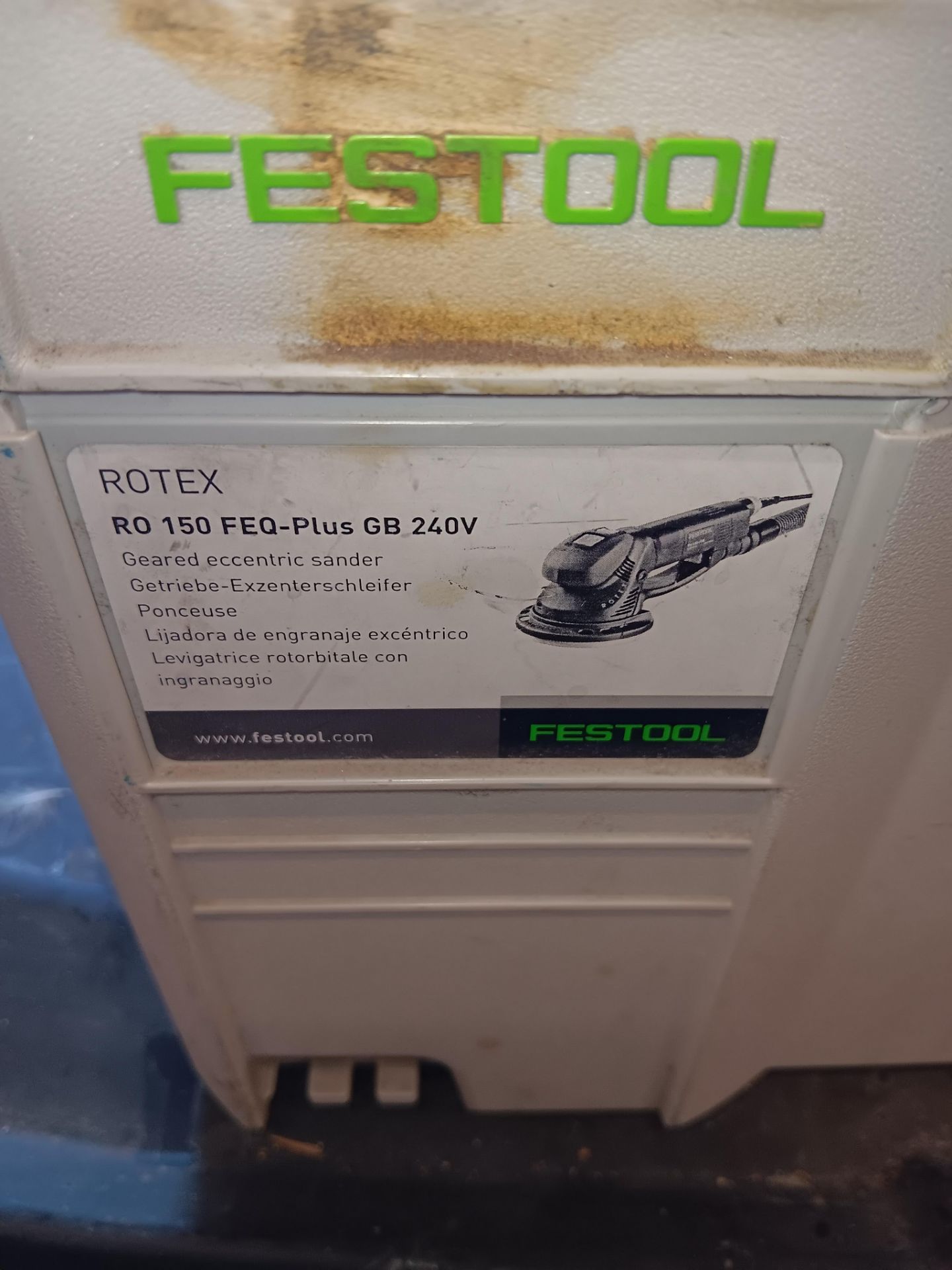 Festool Rotex RO150 FEQ electric sander 240v - Bild 6 aus 7