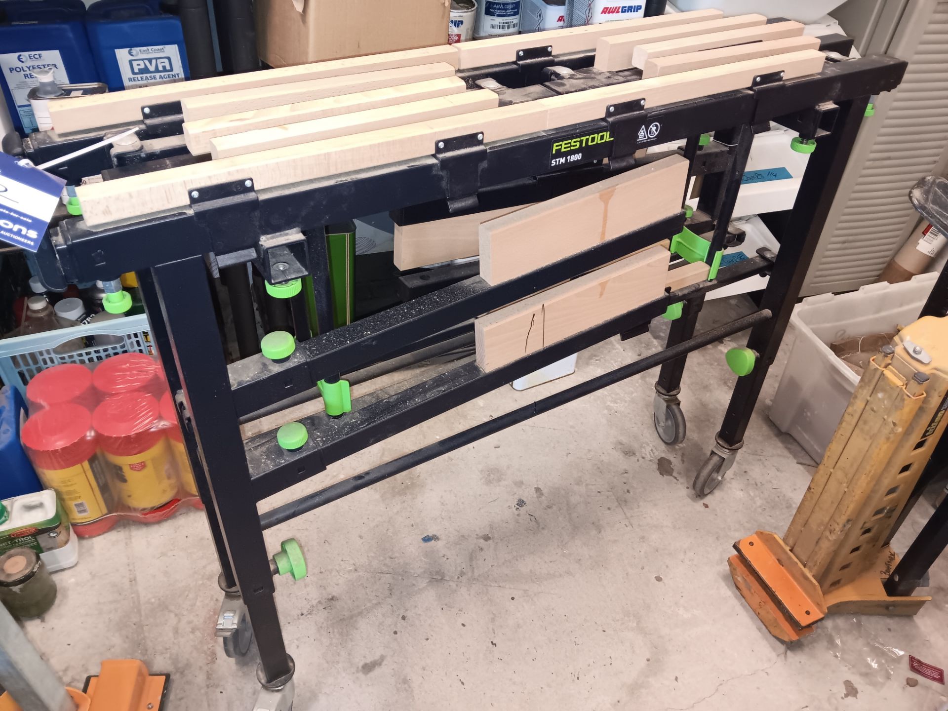 Festool STM 1800 Mobile saw table and work bench - Image 2 of 5