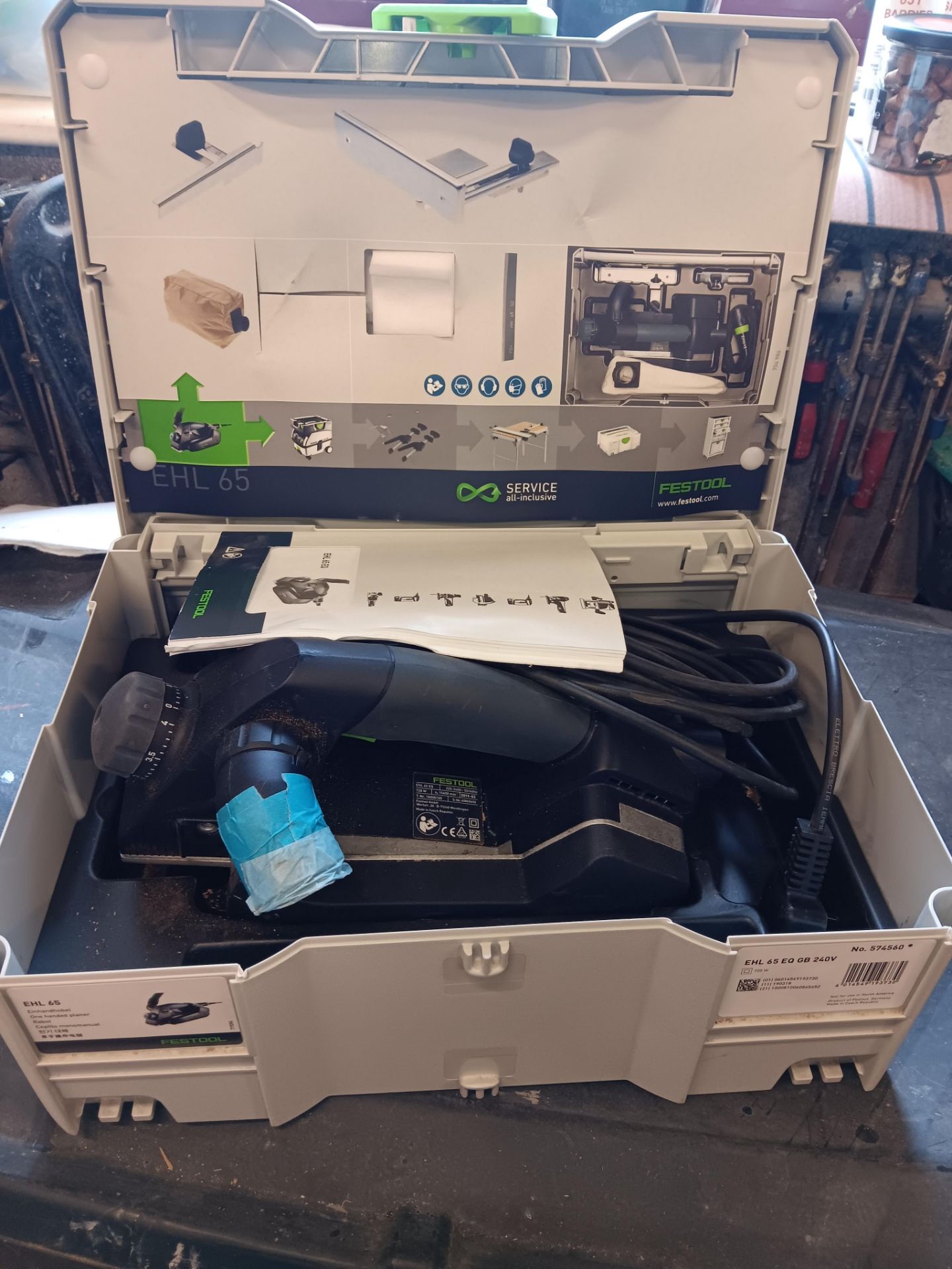 Festool EHL 65 EQ Electric Planer 240v - Image 2 of 7