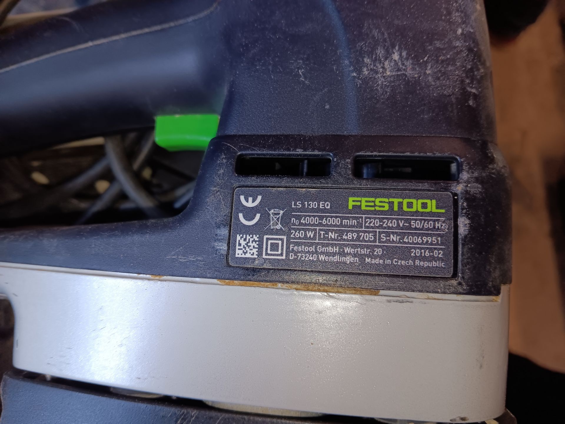 Festool Duplex LS130 EQ electric sander 240v - Bild 2 aus 8