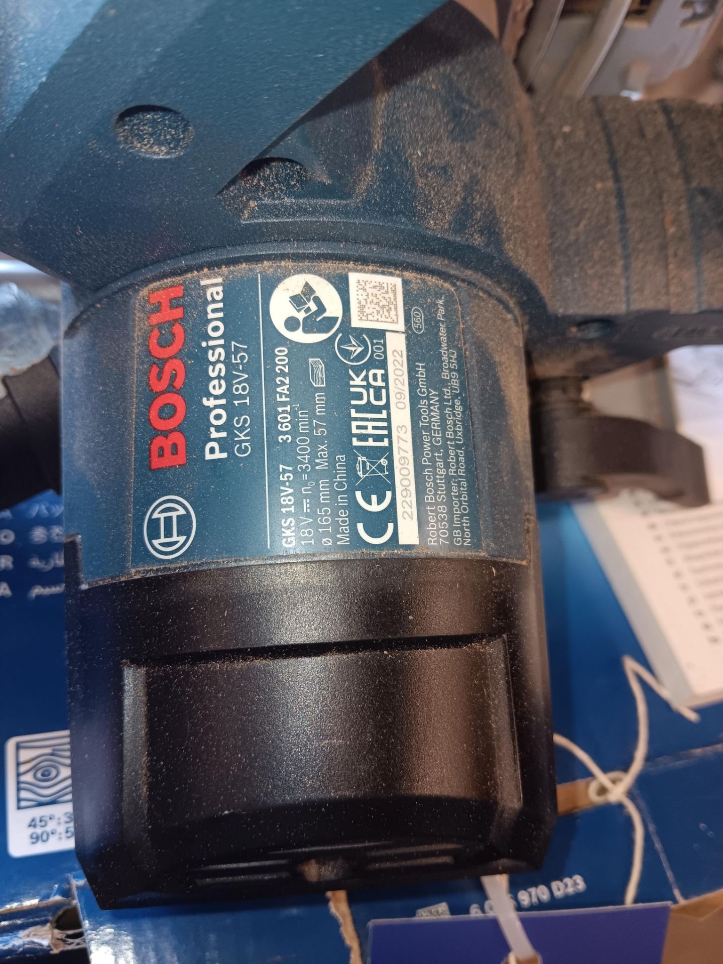Bosch Professional GKS 18V -57 Circular Saw - no battery - Bild 2 aus 4