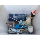 Box with Spray Gun cleaning equipment