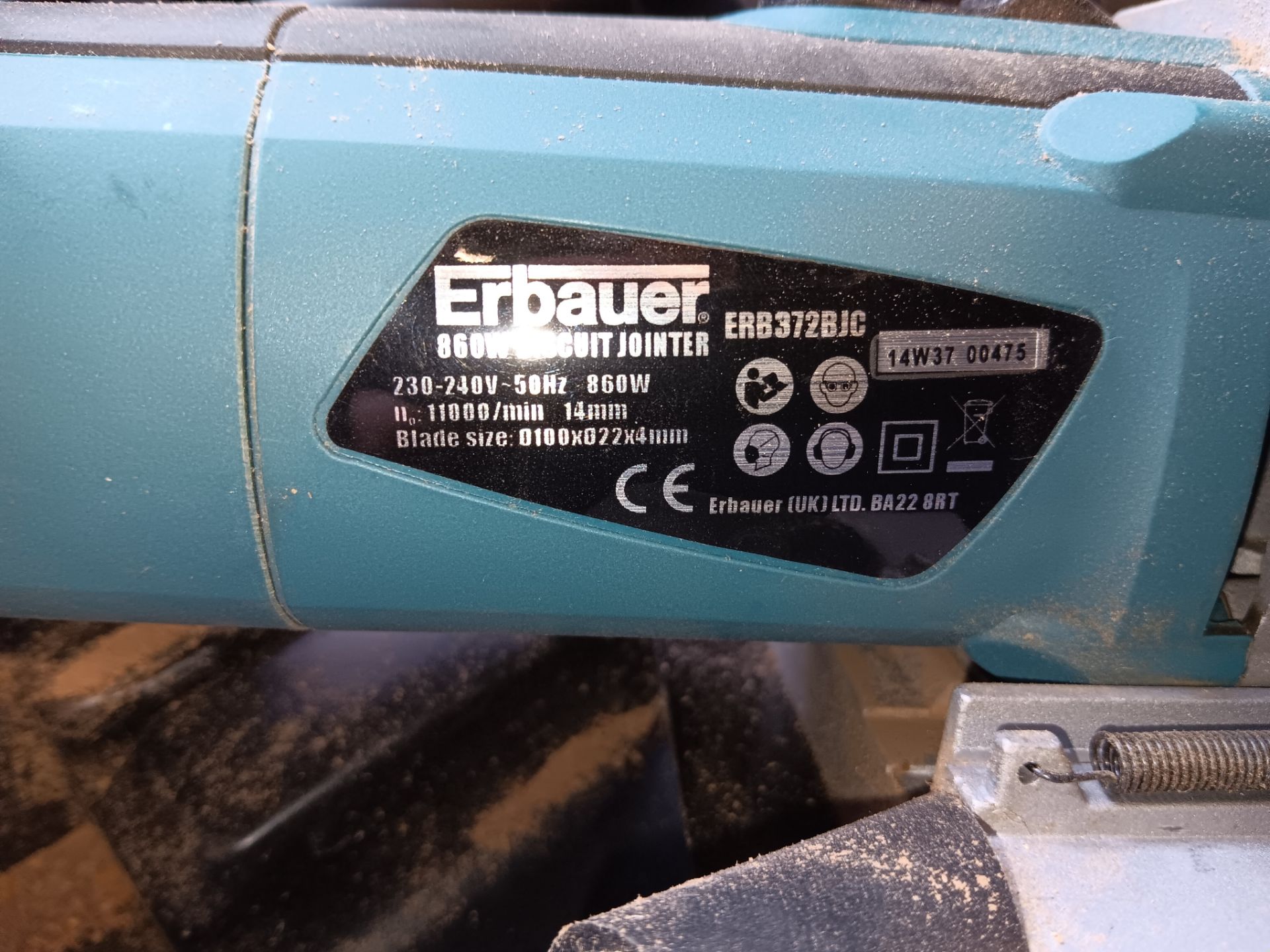 Erbauer ERB372BJC Corded Biscuit jointer, 860W, 240V - Image 3 of 6