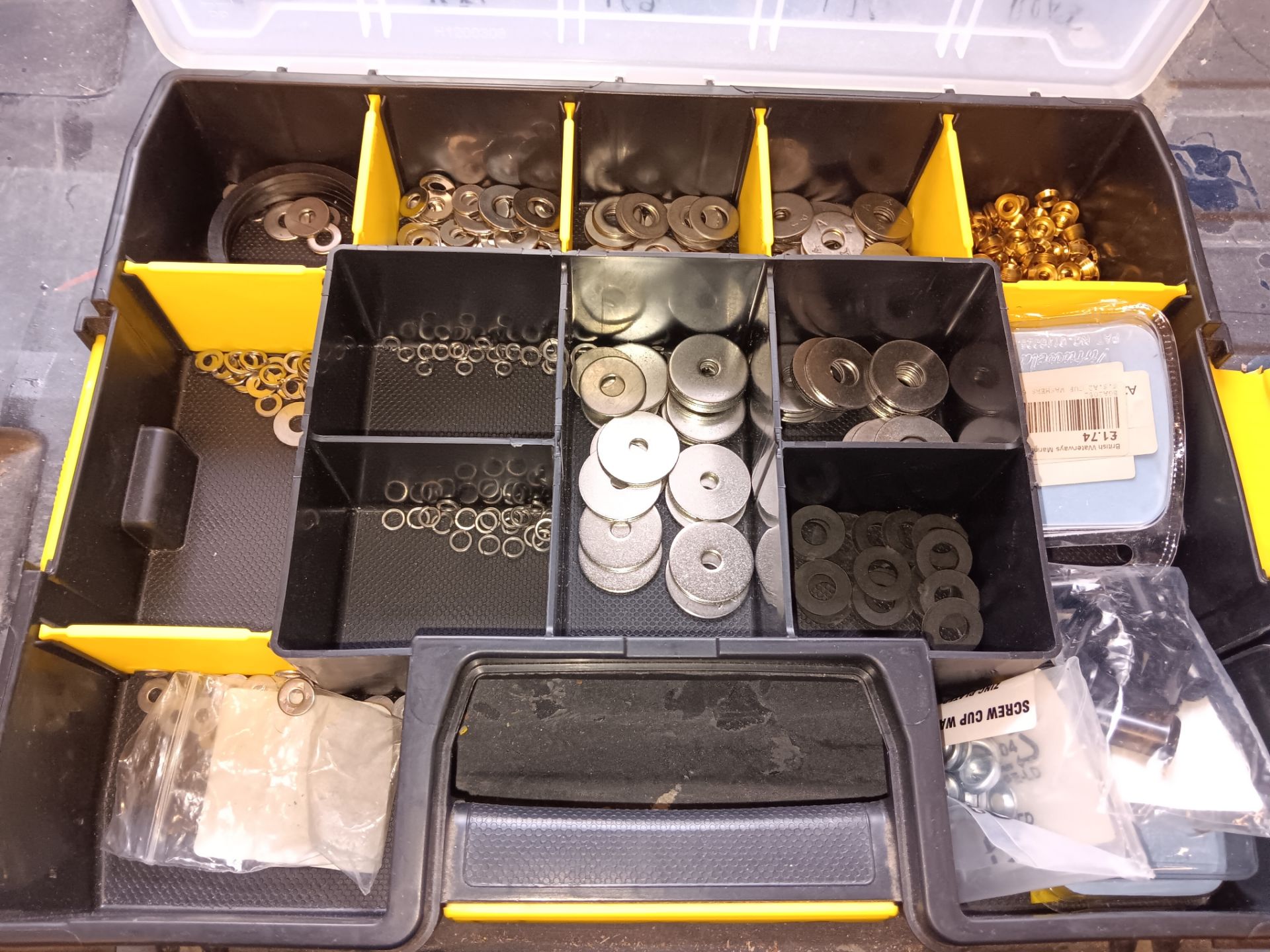 6 x containers - A4 stainless steel screws, washers, nuts & machine screws - Image 3 of 13