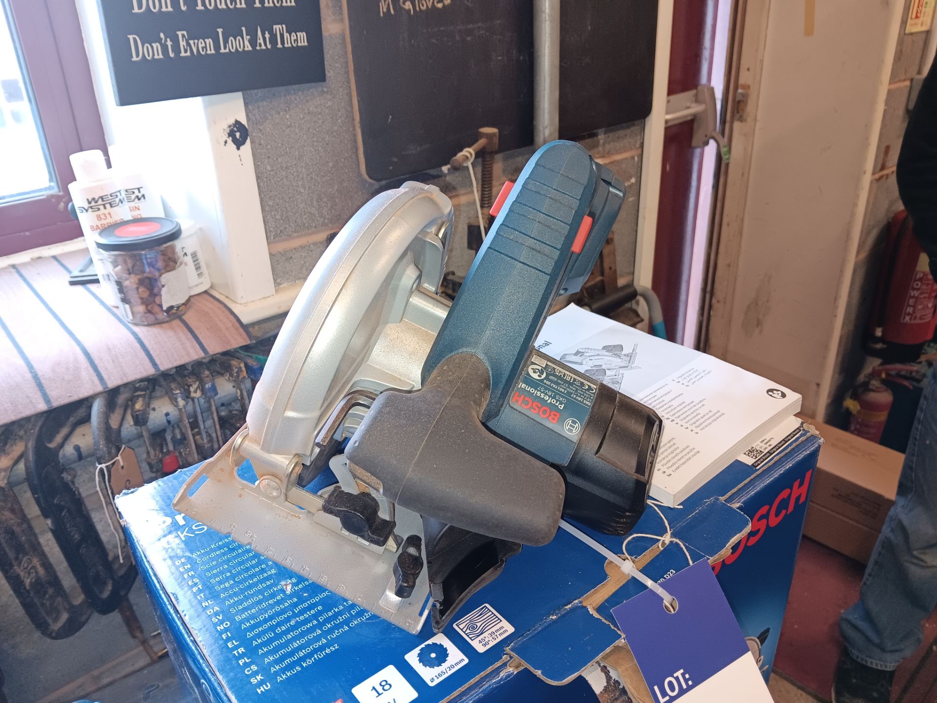 Bosch Professional GKS 18V -57 Circular Saw - no battery - Bild 4 aus 4