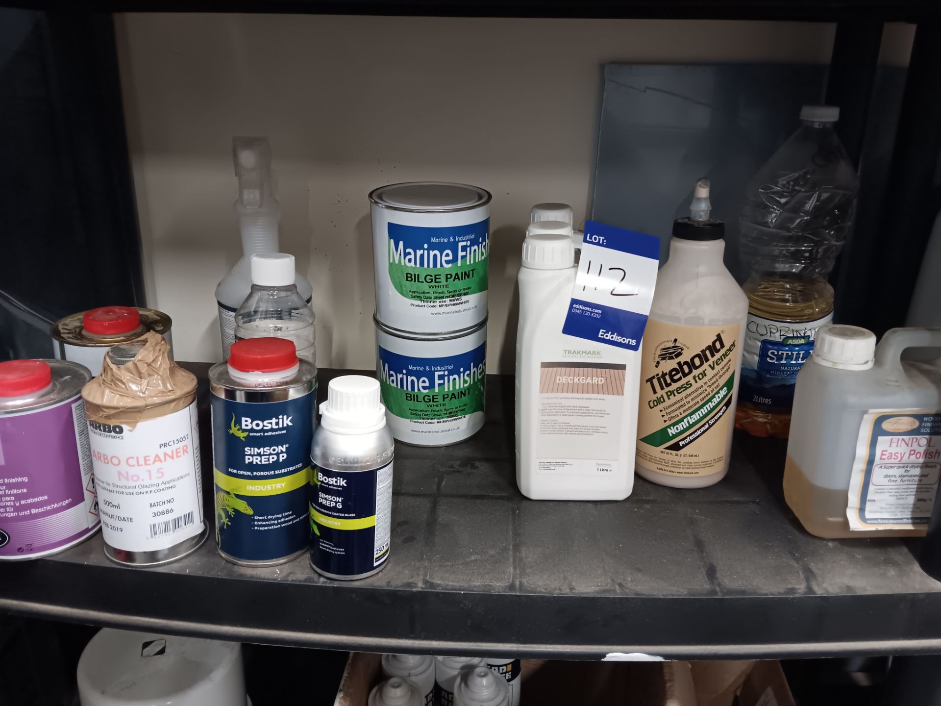 Quantity of Paints, Poxy, thinners, Sealers, Filler - Image 6 of 15