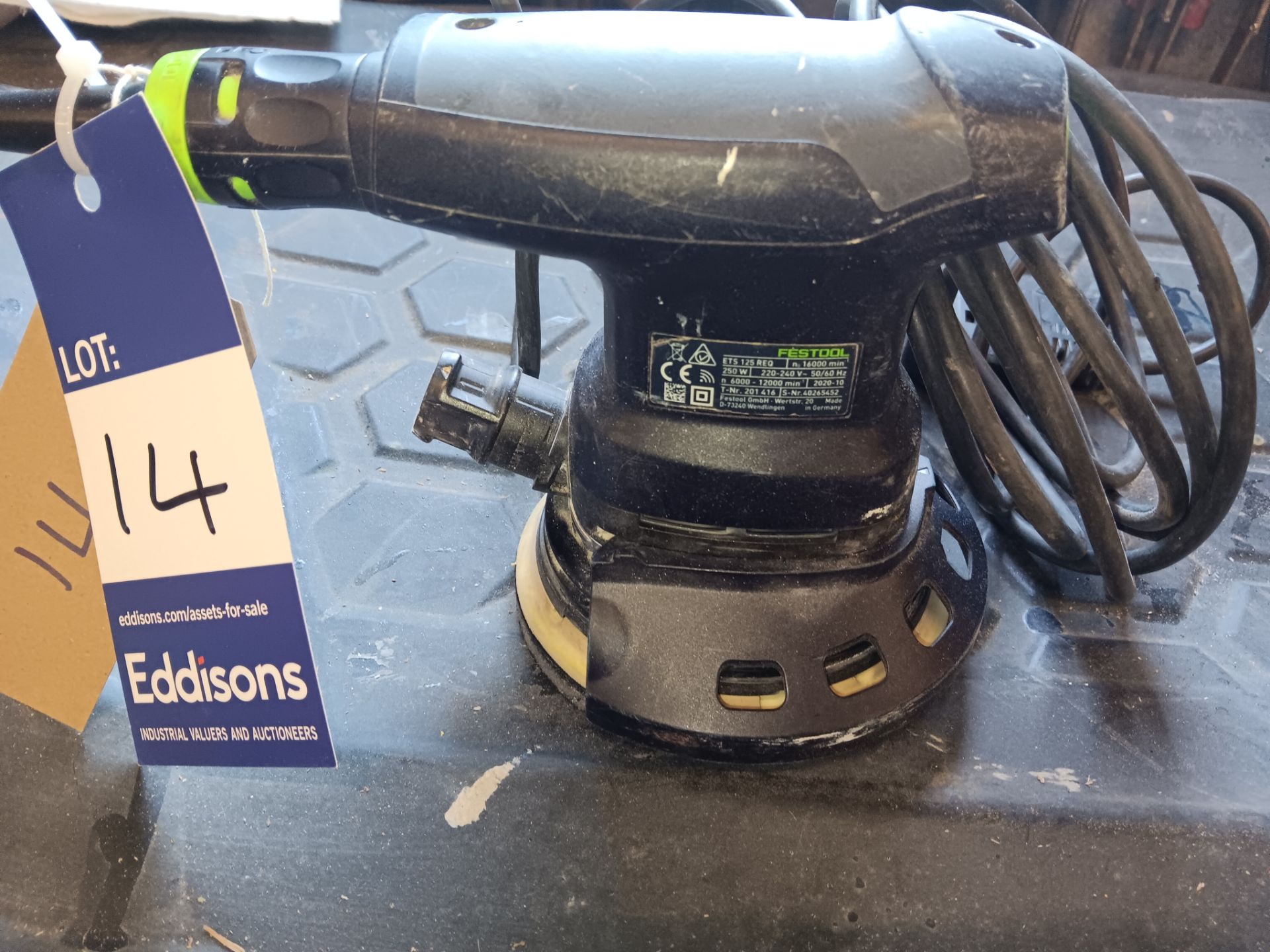 Festool ETS 125REQ 125mm Sander, 220V