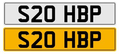 Cherished registration number.: .S20HBP An administration fee of £80 + VAT will be added to the sale