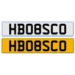 Cherished registration number.: HB08SCO An administration fee of £80 + VAT will be added to the sale