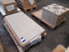 Villeroy & Boch various tiles to 3 pallets, various size/colours