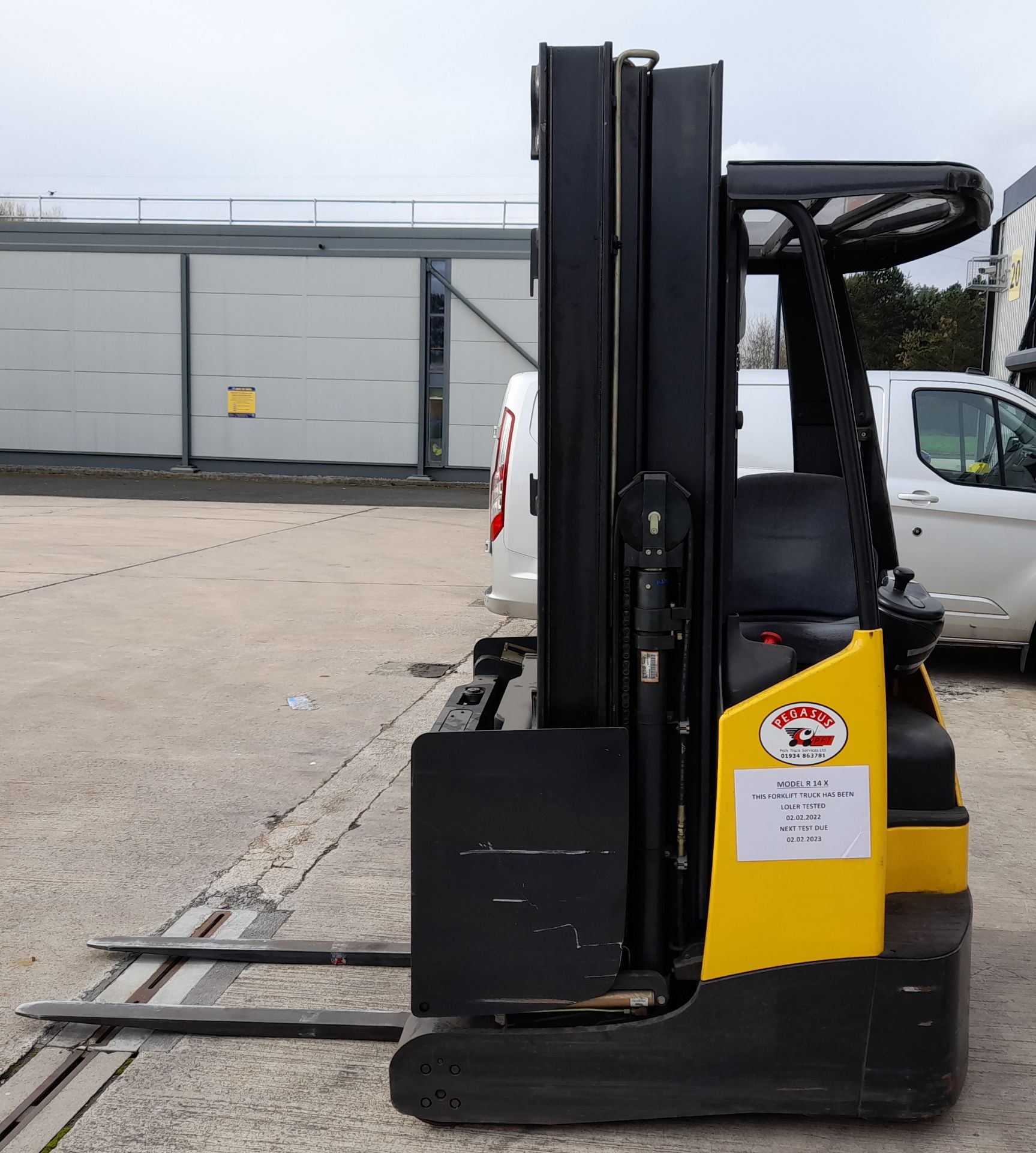 Linde R14X Electric reach truck, 2006, 1461 Hours, - Image 2 of 19