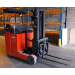 Linde R20P Electric reach truck, 1996, 6817 Hours,