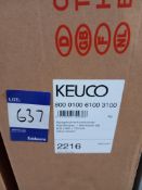 1x Keuco 80010061003100 modular 2.0 left hinged 600x900x120 cabinet