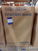 2x Toto CW522ERY #XY wall mounted toilet bowl
