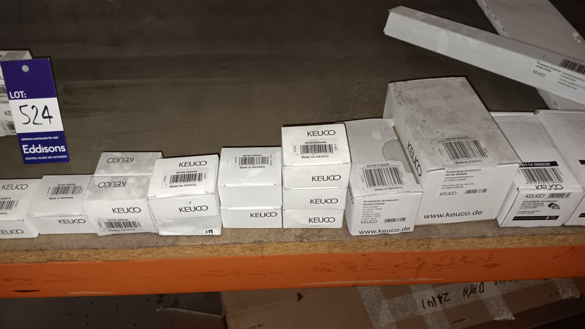 Quantity of various Keuco products, see code for details - Please see photo for full description. - Image 3 of 4