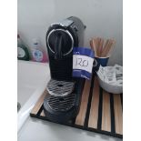 Nespresso coffee machine & Russell Hobbs kettle an