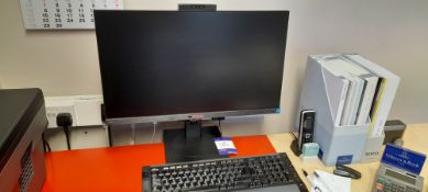 Philips monitor with conference camera. LOCATED FI