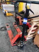 Red Pallet truck capacity: 2500kg yr2013