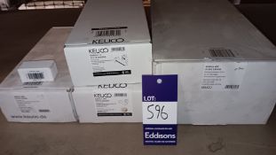 4 x Keuco Eddition Range various taps - Please see photo for full description. LOCATED ON MEZZANINE,