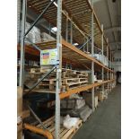 8 bays or orange and blue Bolt-less racking height