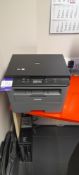 Brother DCP L2510D desktop printer. LOCATED FIRST