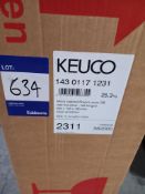 1x Keuco 14301171231 wall mounted left hinged cabinet