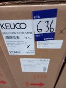 1x Keuco 80010061103100 modular 2.0 left hinged 60x90x16 cabinets