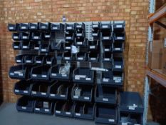 Large selection of Various sized grey Lin bins, co