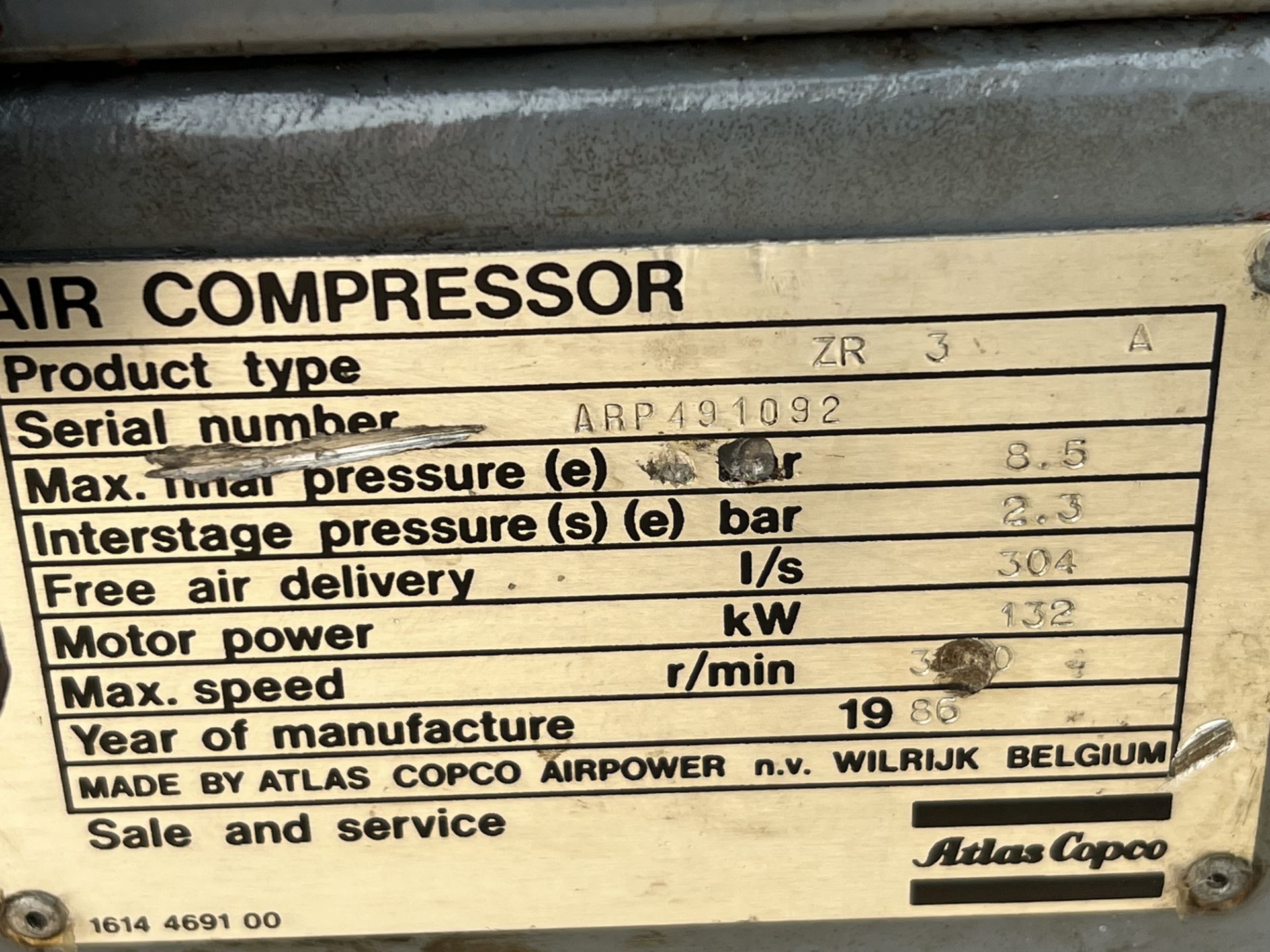 Compressor: Atlas Copco - Image 11 of 11