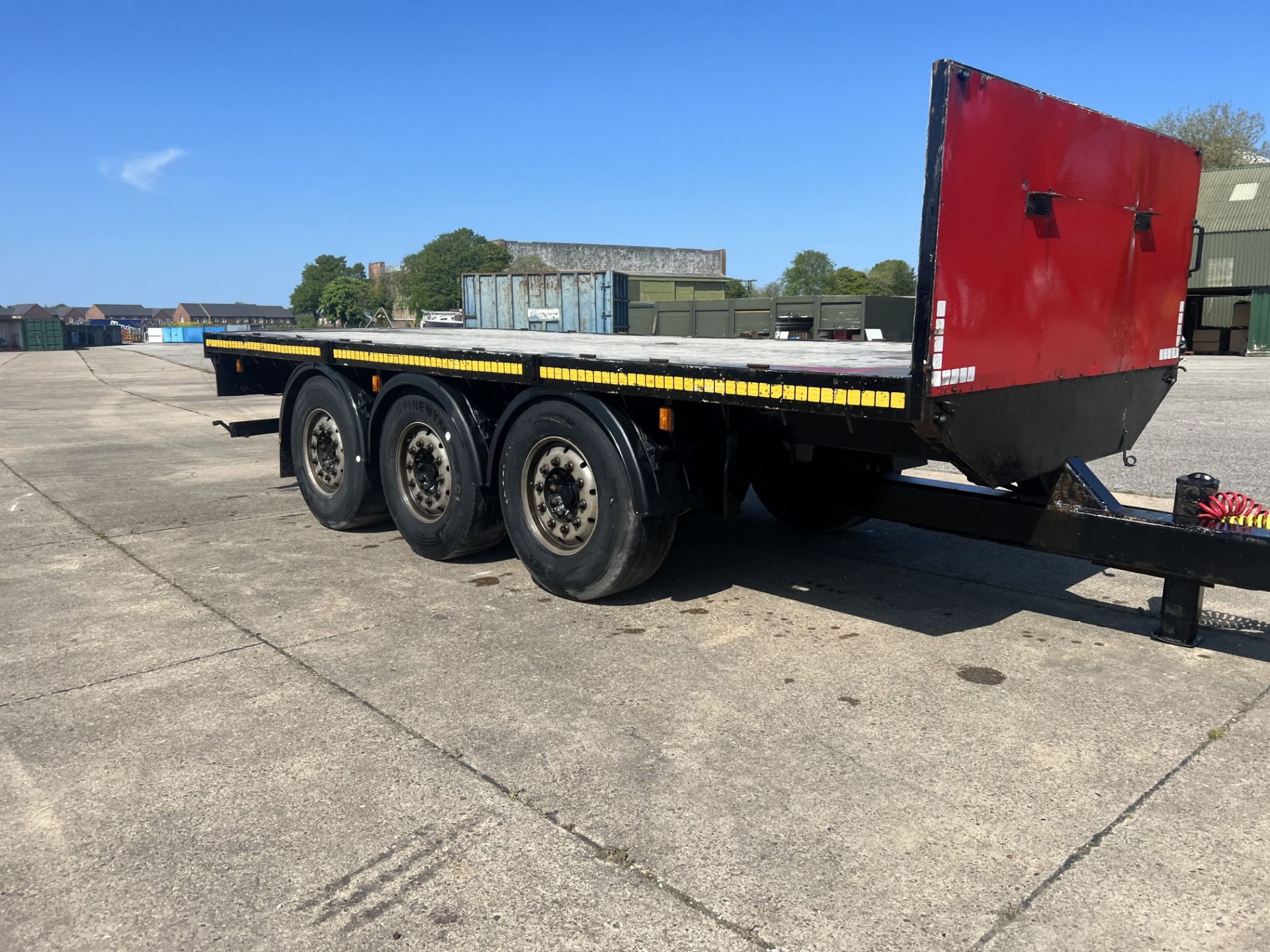 Tri Axle Drawbar Trailer: Able Truckmate 213/SA, - Image 2 of 10