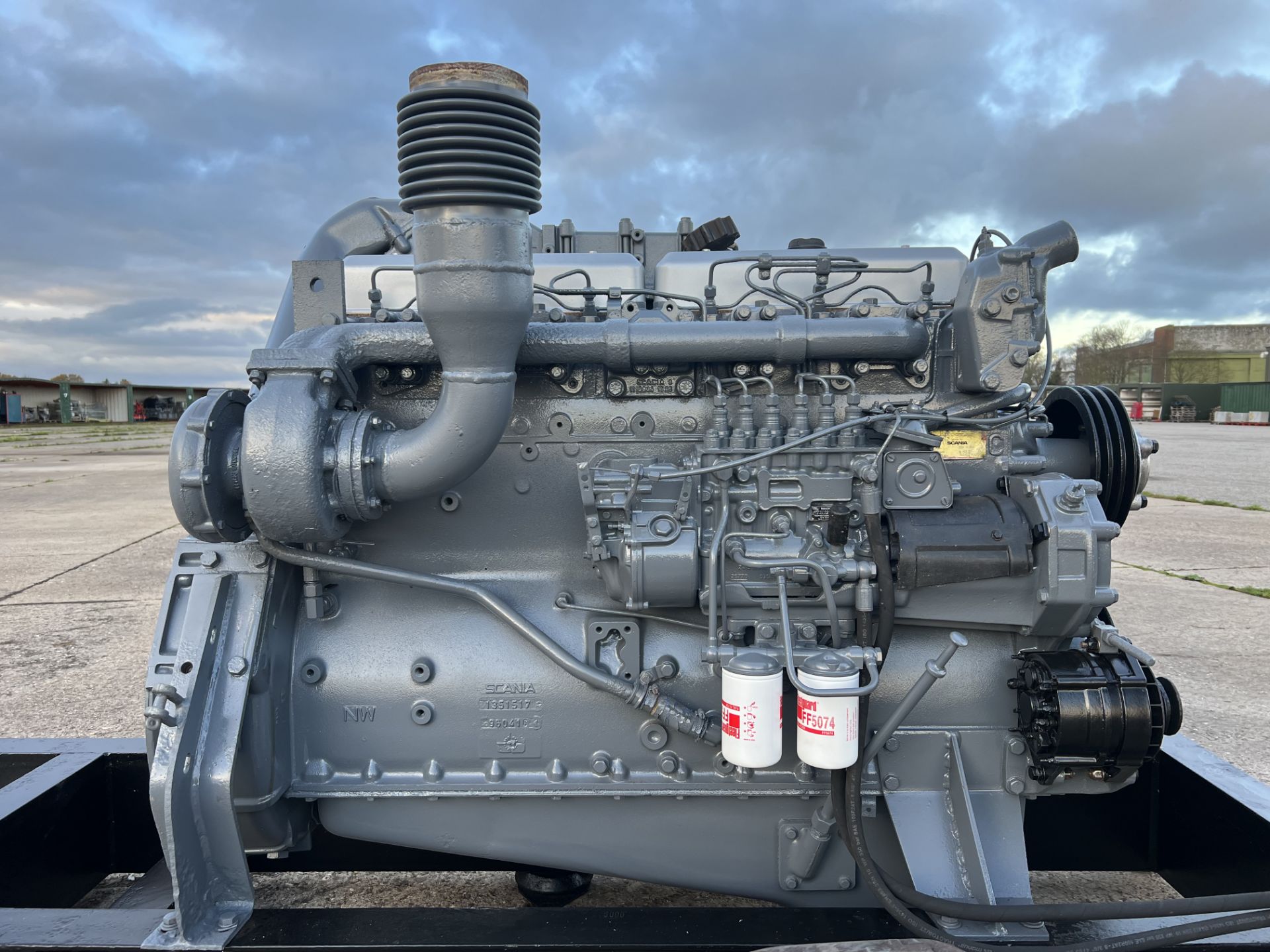 Scania Ds11 62Diesel Engine: Test hours