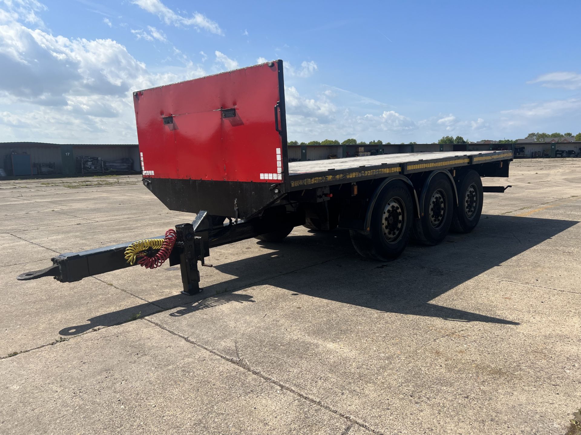 Tri Axle Drawbar Trailer: Able Truckmate 213/SA,