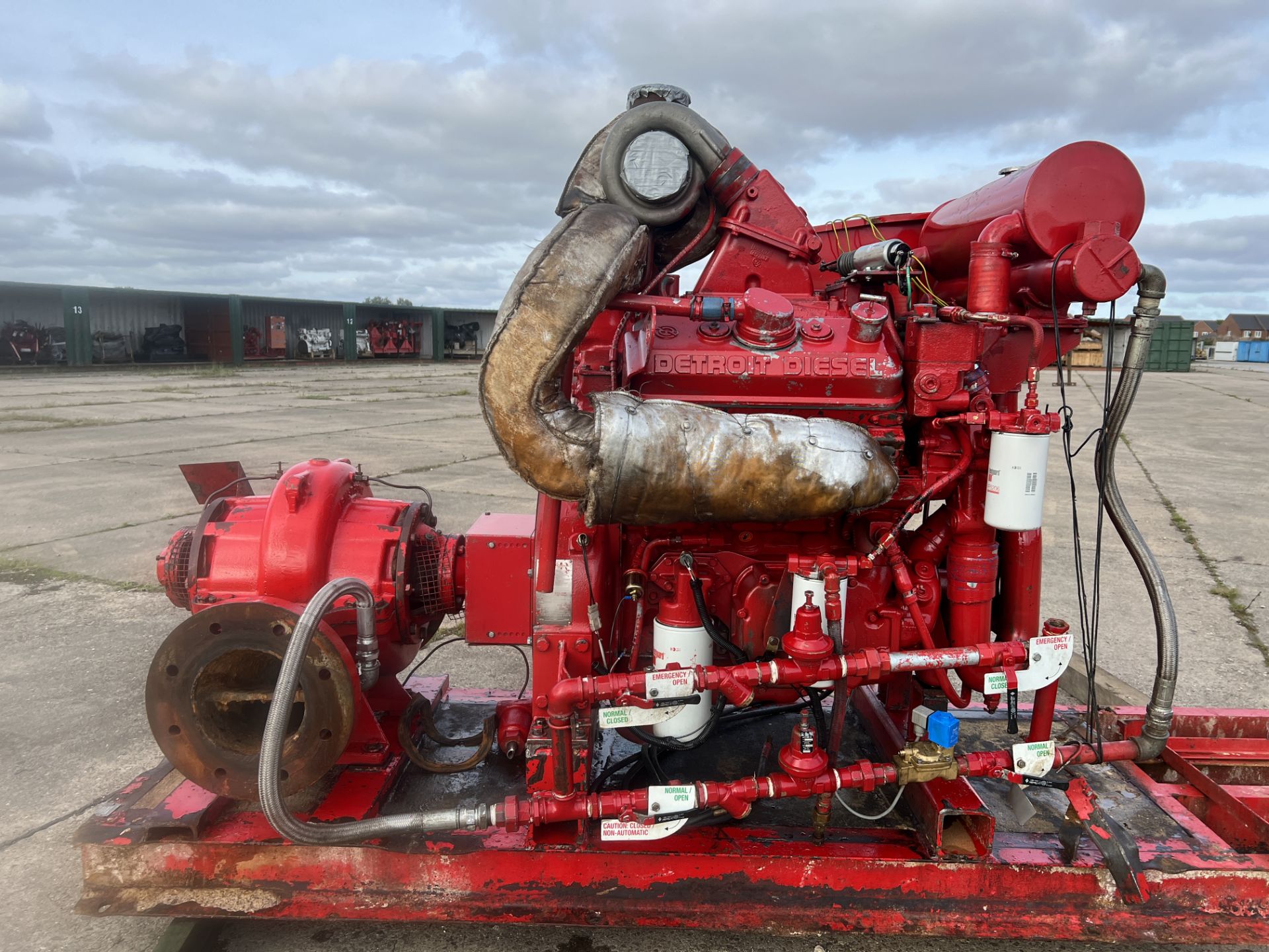 GM Detroit 6V92T Water pump: 524Hours