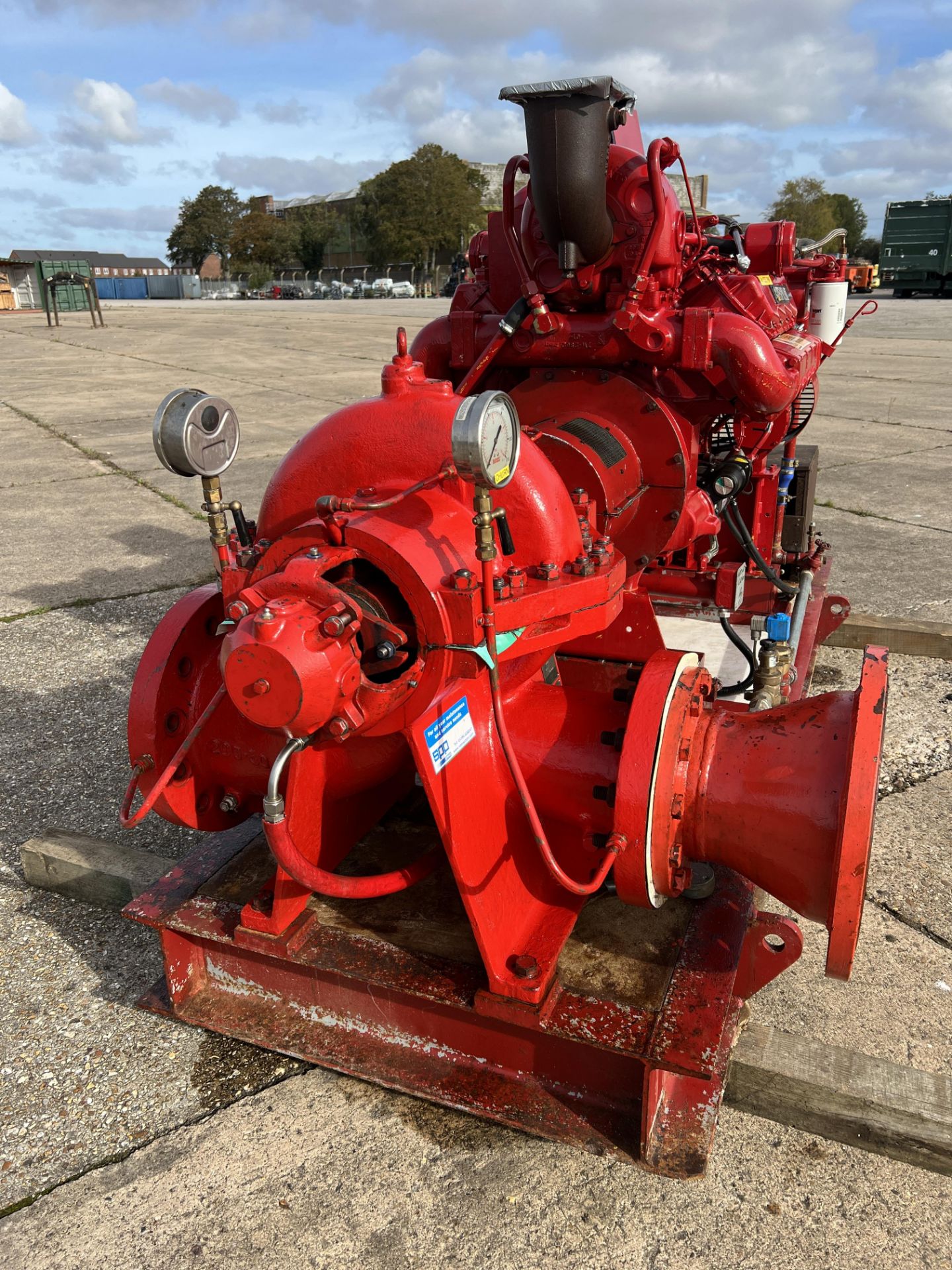 Caterpillar V8 3208T Marine Water pump: 316Hours - Image 7 of 11