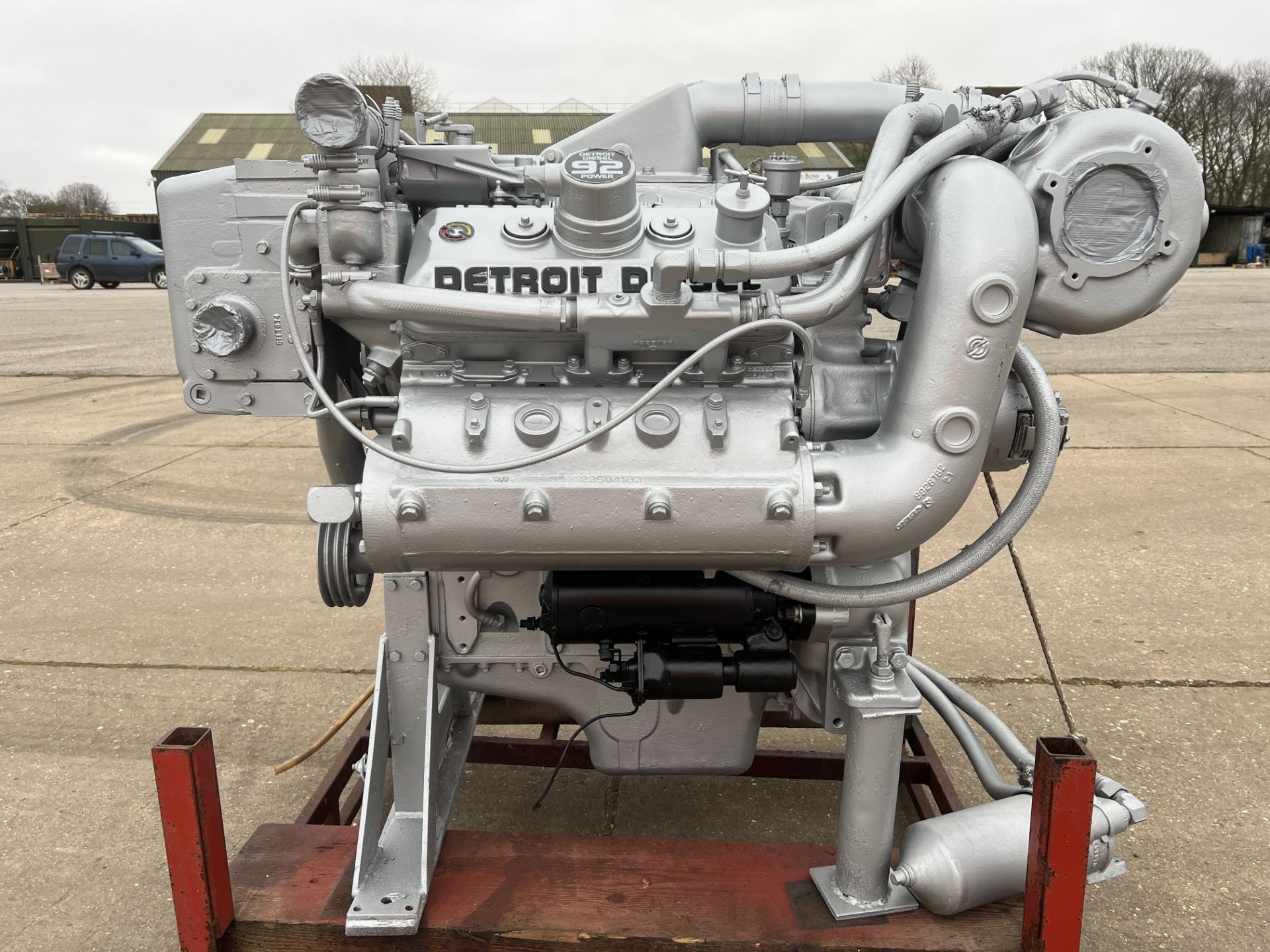 GM Detroit 6V92T Marine Diesel Engine Ex Standby - Image 2 of 8