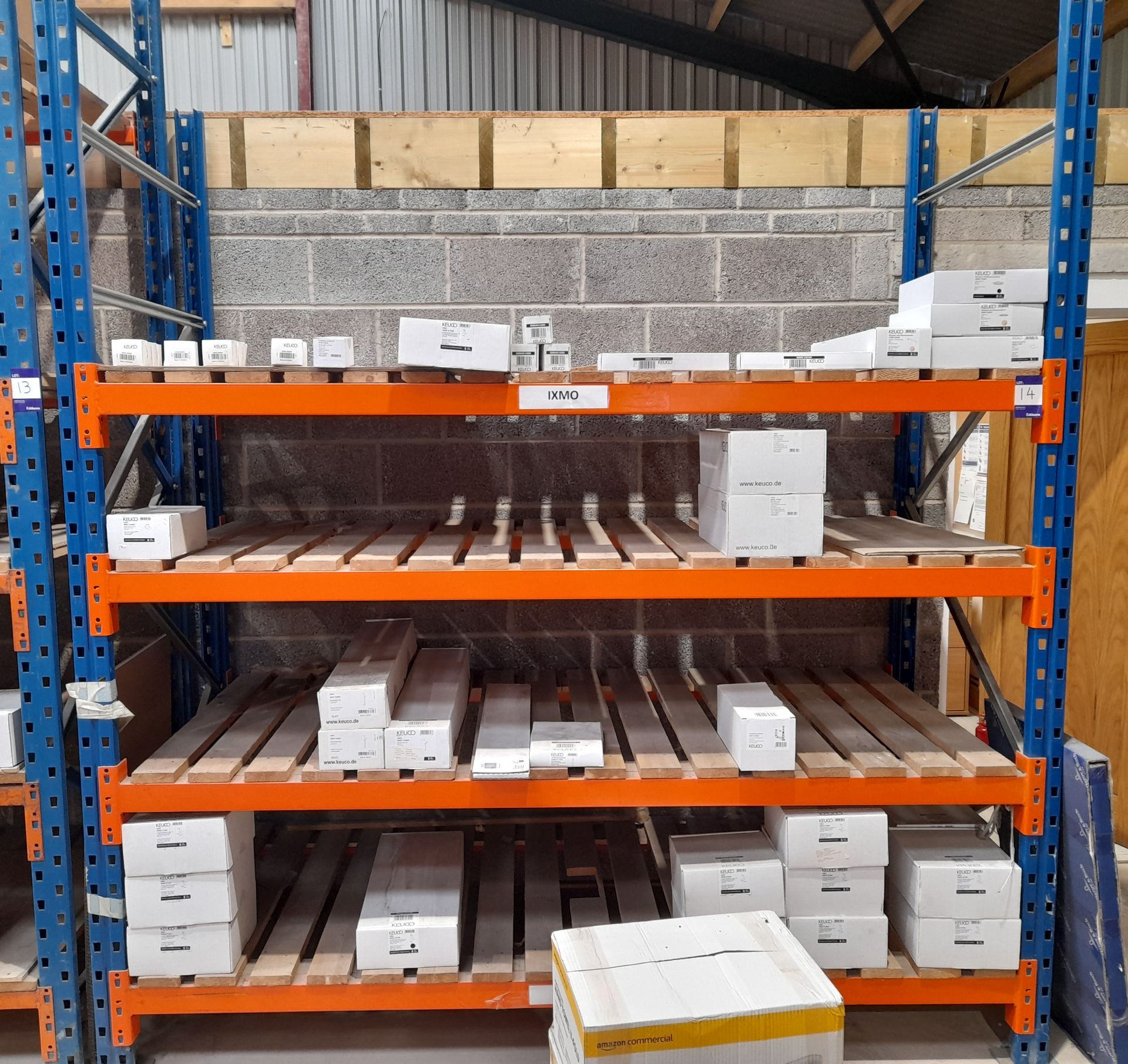 3 x Assorted single bays of racking (1 x Approx. 2