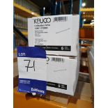 Keuco bath towel rails x 2 800mm