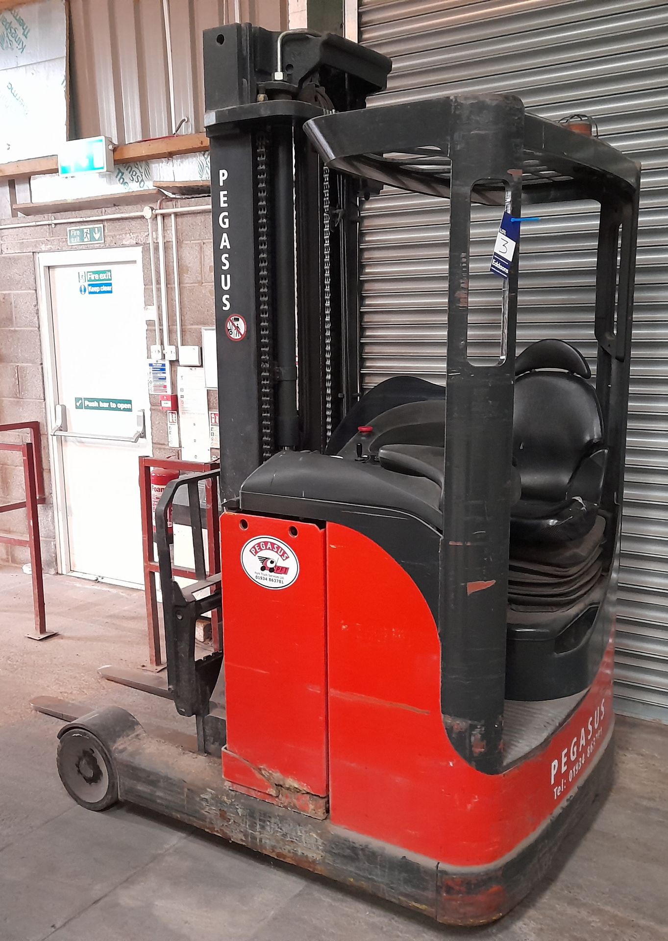 Linde R14 Electric reach truck, 2004, Serial Numbe