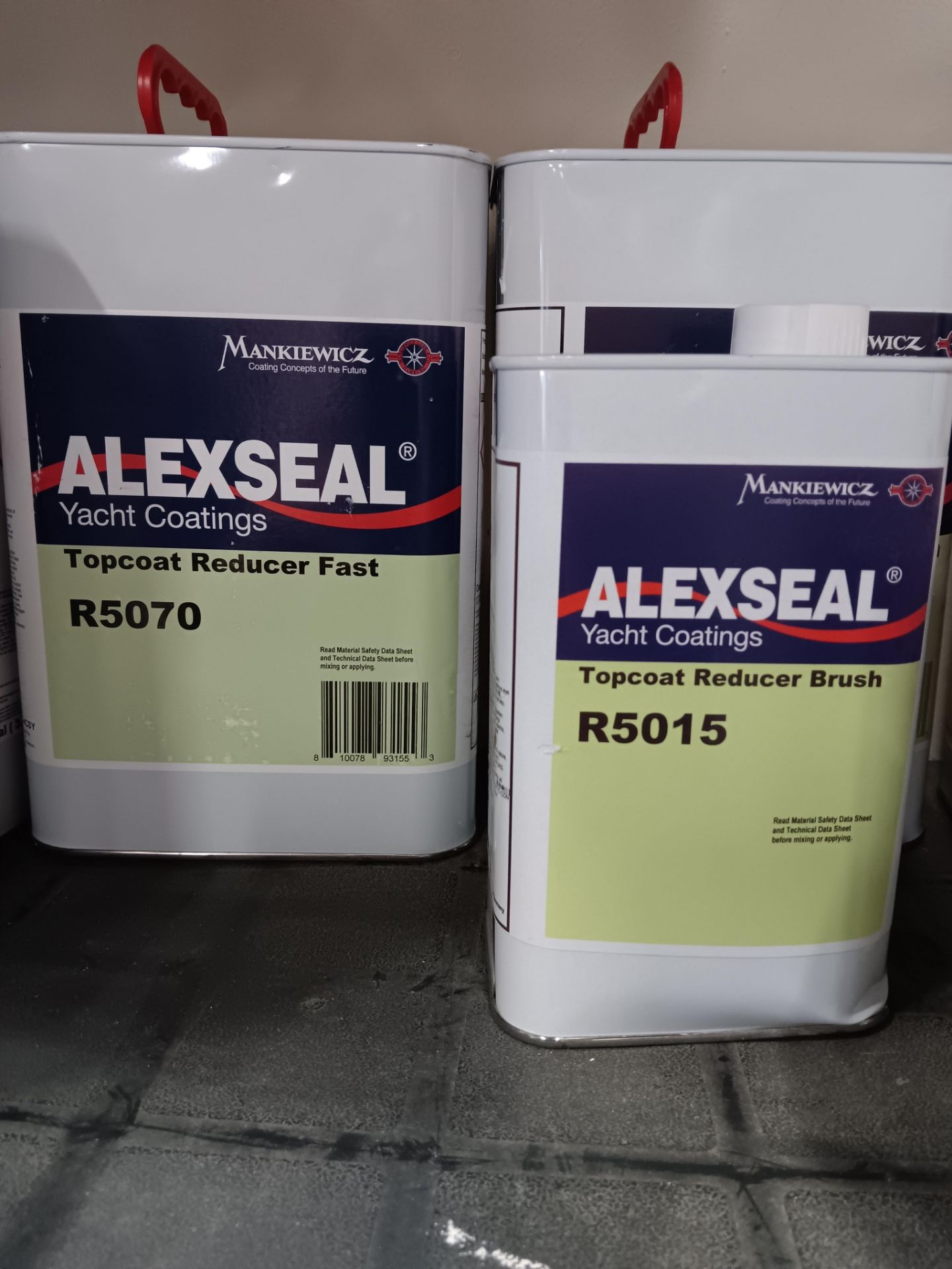Quantity of Alexseal Epoxy top coats and primers (Part Tins) - Image 8 of 11