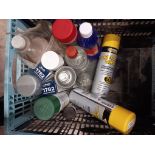 Quantity of Paints, Poxy, thinners, Sealers, Filler