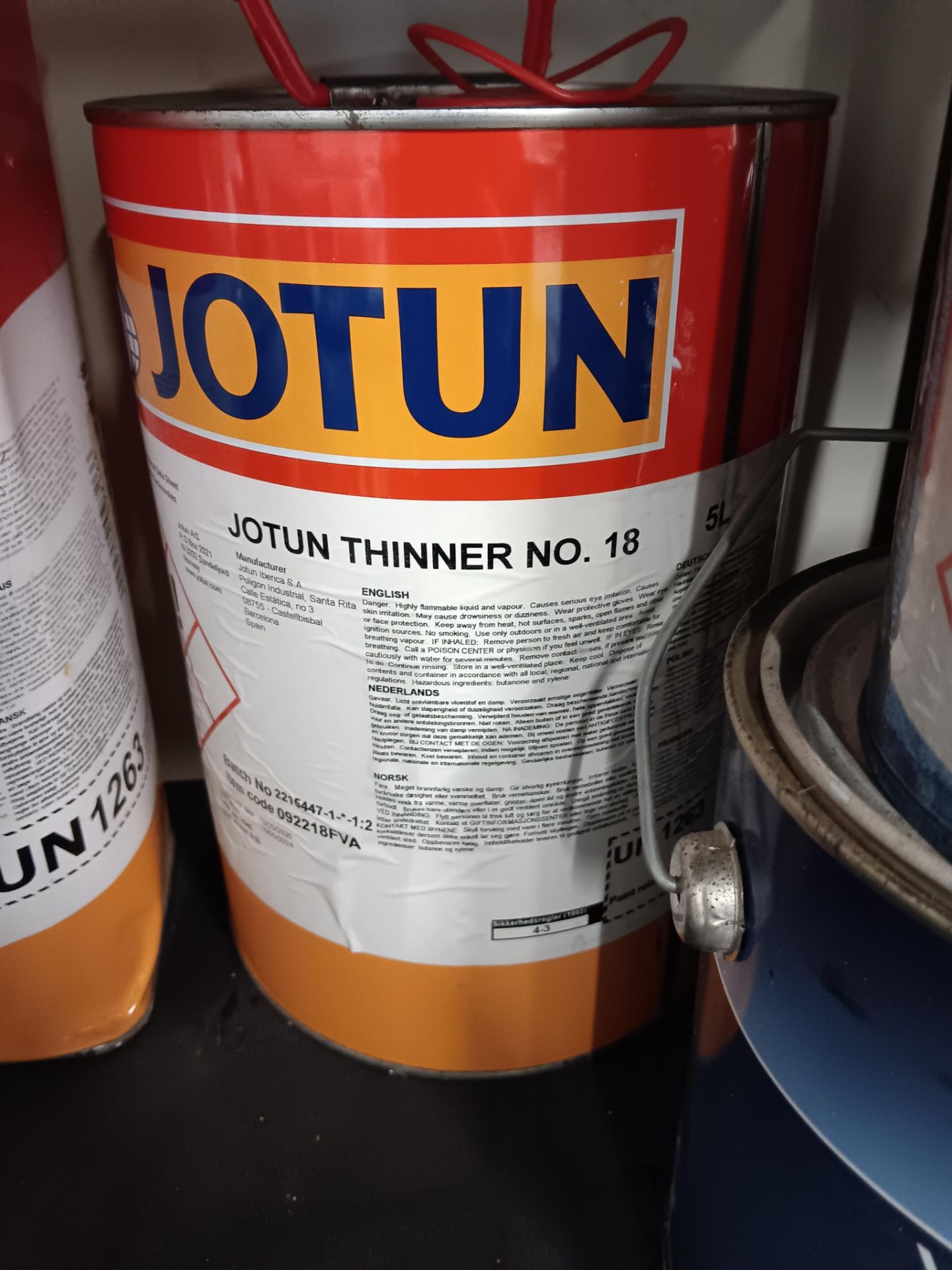 JOTUN Thinners to Shelf - Image 4 of 8