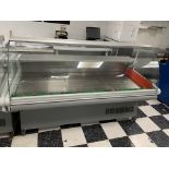 Lowe Mobile Refrigerated Display Counter on Castor Wheels 1880 x 1000 x 1350 mm (display area 1.26m